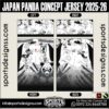 JAPAN PANDA CONCEPT JERSEY 2025-26. JAPAN PANDA CONCEPT JERSEY 2025-26, JAPAN PANDA CONCEPT JERSEY 2025-26.JAPAN PANDA CONCEPT JERSEY 2025-26, JAPAN PANDA CONCEPT JERSEY 2025-26, JAPAN PANDA CONCEPT JERSEY 2025-26 SHIRT VECTOR, NEW JAPAN PANDA CONCEPT JERSEY 2025-26 2022/23. Sublimation Football Shirt Pattern, Soccer JERSEY Printing Files, Football Shirt Ai Files, Football Shirt Vector, Football Kit Vector, Sublimation Soccer JERSEY Printing Files,