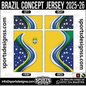 BRAZIL CONCEPT JERSEY 2025-26, BRAZIL CONCEPT JERSEY 2025-26. BRAZIL CONCEPT JERSEY 2025-26, SPORTS DESIGNS CUSTOM SOCCER JERSEY, SPORTS DESIGNS CUSTOM SOCCER JERSEY SHIRT VECTOR, BRAZIL CONCEPT JERSEY 2025-26. Sublimation Football Shirt Pattern, Soccer JERSEY Printing Files, Football Shirt Ai Files, Football Shirt Vector, Football Kit Vector, Sublimation Soccer JERSEY Printing Files, Print Ready Football Shirt CDR and Ai Files, Soccer JERSEY Design for Sublimation, BRAZIL CONCEPT JERSEY 2025-26. This JERSEY is Available in PDF, Ai & CDR Format