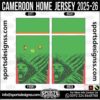 CAMEROON HOME JERSEY 2025-26, CAMEROON HOME JERSEY 2025-26. CAMEROON HOME JERSEY 2025-26, SPORTS DESIGNS CUSTOM SOCCER JERSEY, SPORTS DESIGNS CUSTOM SOCCER JERSEY SHIRT VECTOR, CAMEROON HOME JERSEY 2025-26. Sublimation Football Shirt Pattern, Soccer JERSEY Printing Files, Football Shirt Ai Files, Football Shirt Vector, Football Kit Vector, Sublimation Soccer JERSEY Printing Files, Print Ready Football Shirt CDR and Ai Files, Soccer JERSEY Design for Sublimation, CAMEROON HOME JERSEY 2025-26. This JERSEY is Available in PDF, Ai & CDR Format