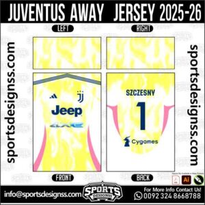 JUVENTUS AWAY JERSEY 2025-26, JUVENTUS AWAY JERSEY 2025-26. JUVENTUS AWAY JERSEY 2025-26, SPORTS DESIGNS CUSTOM SOCCER JERSEY, SPORTS DESIGNS CUSTOM SOCCER JERSEY SHIRT VECTOR, JUVENTUS AWAY JERSEY 2025-26. Sublimation Football Shirt Pattern, Soccer JERSEY Printing Files, Football Shirt Ai Files, Football Shirt Vector, Football Kit Vector, Sublimation Soccer JERSEY Printing Files, Print Ready Football Shirt CDR and Ai Files, Soccer JERSEY Design for Sublimation, JUVENTUS AWAY JERSEY 2025-26. This JERSEY is Available in PDF, Ai & CDR Format