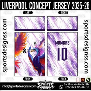 LIVERPOOL CONCEPT JERSEY 2025-26, LIVERPOOL CONCEPT JERSEY 2025-26. LIVERPOOL CONCEPT JERSEY 2025-26, SPORTS DESIGNS CUSTOM SOCCER JERSEY, SPORTS DESIGNS CUSTOM SOCCER JERSEY SHIRT VECTOR, LIVERPOOL CONCEPT JERSEY 2025-26. Sublimation Football Shirt Pattern, Soccer JERSEY Printing Files, Football Shirt Ai Files, Football Shirt Vector, Football Kit Vector, Sublimation Soccer JERSEY Printing Files, Print Ready Football Shirt CDR and Ai Files, Soccer JERSEY Design for Sublimation, LIVERPOOL CONCEPT JERSEY 2025-26. This JERSEY is Available in PDF, Ai & CDR Format