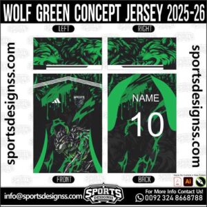 WOLF GREEN CONCEPT JERSEY 2025-26, WOLF GREEN CONCEPT JERSEY 2025-26. WOLF GREEN CONCEPT JERSEY 2025-26, SPORTS DESIGNS CUSTOM SOCCER JERSEY, SPORTS DESIGNS CUSTOM SOCCER JERSEY SHIRT VECTOR, WOLF GREEN CONCEPT JERSEY 2025-26. Sublimation Football Shirt Pattern, Soccer JERSEY Printing Files, Football Shirt Ai Files, Football Shirt Vector, Football Kit Vector, Sublimation Soccer JERSEY Printing Files, Print Ready Football Shirt CDR and Ai Files, Soccer JERSEY Design for Sublimation, WOLF GREEN CONCEPT JERSEY 2025-26. This JERSEY is Available in PDF, Ai & CDR Format