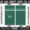 AFC AJAX CONCEPT JERSEY 2025-26, AFC AJAX CONCEPT JERSEY 2025-26. AFC AJAX CONCEPT JERSEY 2025-26, SPORTS DESIGNS CUSTOM SOCCER JERSEY, SPORTS DESIGNS CUSTOM SOCCER JERSEY SHIRT VECTOR, AFC AJAX CONCEPT JERSEY 2025-26. Sublimation Football Shirt Pattern, Soccer JERSEY Printing Files, Football Shirt Ai Files, Football Shirt Vector, Football Kit Vector, Sublimation Soccer JERSEY Printing Files, Print Ready Football Shirt CDR and Ai Files, Soccer JERSEY Design for Sublimation, AFC AJAX CONCEPT JERSEY 2025-26. This JERSEY is Available in PDF, Ai & CDR Format