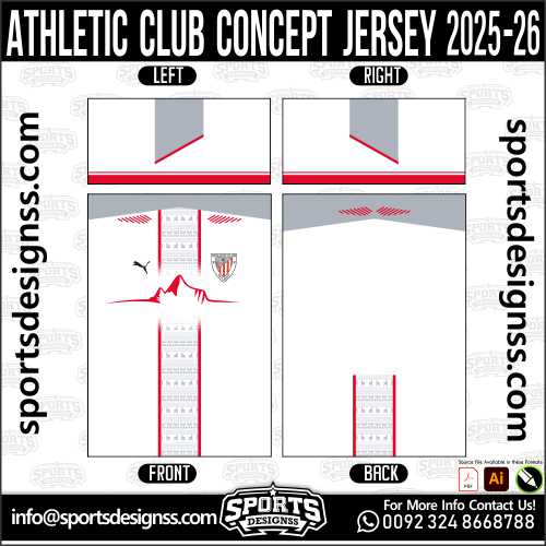 ATHLETIC CLUB CONCEPT JERSEY 2025-26, ATHLETIC CLUB CONCEPT JERSEY 2025-26. ATHLETIC CLUB CONCEPT JERSEY 2025-26, SPORTS DESIGNS CUSTOM SOCCER JERSEY, SPORTS DESIGNS CUSTOM SOCCER JERSEY SHIRT VECTOR, ATHLETIC CLUB CONCEPT JERSEY 2025-26. Sublimation Football Shirt Pattern, Soccer JERSEY Printing Files, Football Shirt Ai Files, Football Shirt Vector, Football Kit Vector, Sublimation Soccer JERSEY Printing Files, Print Ready Football Shirt CDR and Ai Files, Soccer JERSEY Design for Sublimation, ATHLETIC CLUB CONCEPT JERSEY 2025-26. This JERSEY is Available in PDF, Ai & CDR FormatH