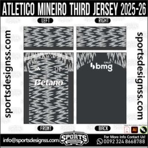 ATLETICO MINEIRO THIRD JERSEY 2025-26, ATLETICO MINEIRO THIRD JERSEY 2025-26. ATLETICO MINEIRO THIRD JERSEY 2025-26, SPORTS DESIGNS CUSTOM SOCCER JERSEY, SPORTS DESIGNS CUSTOM SOCCER JERSEY SHIRT VECTOR, ATLETICO MINEIRO THIRD JERSEY 2025-26. Sublimation Football Shirt Pattern, Soccer JERSEY Printing Files, Football Shirt Ai Files, Football Shirt Vector, Football Kit Vector, Sublimation Soccer JERSEY Printing Files, Print Ready Football Shirt CDR and Ai Files, Soccer JERSEY Design for Sublimation, ATLETICO MINEIRO THIRD JERSEY 2025-26. This JERSEY is Available in PDF, Ai & CDR Format