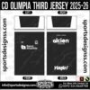 CD OLIMPIA THIRD JERSEY 2025-26, CD OLIMPIA THIRD JERSEY 2025-26. CD OLIMPIA THIRD JERSEY 2025-26, SPORTS DESIGNS CUSTOM SOCCER JERSEY, SPORTS DESIGNS CUSTOM SOCCER JERSEY SHIRT VECTOR, CD OLIMPIA THIRD JERSEY 2025-26. Sublimation Football Shirt Pattern, Soccer JERSEY Printing Files, Football Shirt Ai Files, Football Shirt Vector, Football Kit Vector, Sublimation Soccer JERSEY Printing Files, Print Ready Football Shirt CDR and Ai Files, Soccer JERSEY Design for Sublimation, CD OLIMPIA THIRD JERSEY 2025-26. This JERSEY is Available in PDF, Ai & CDR Format