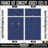 FRANCE KIT CONCEPT JERSEY 2025-26, FRANCE KIT CONCEPT JERSEY 2025-26. FRANCE KIT CONCEPT JERSEY 2025-26, SPORTS DESIGNS CUSTOM SOCCER JERSEY, SPORTS DESIGNS CUSTOM SOCCER JERSEY SHIRT VECTOR, FRANCE KIT CONCEPT JERSEY 2025-26. Sublimation Football Shirt Pattern, Soccer JERSEY Printing Files, Football Shirt Ai Files, Football Shirt Vector, Football Kit Vector, Sublimation Soccer JERSEY Printing Files, Print Ready Football Shirt CDR and Ai Files, Soccer JERSEY Design for Sublimation, FRANCE KIT CONCEPT JERSEY 2025-26. This JERSEY is Available in PDF, Ai & CDR Format