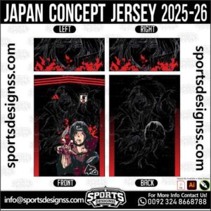 JAPAN CONCEPT JERSEY 2025-26 , JAPAN CONCEPT JERSEY 2025-26 . JAPAN CONCEPT JERSEY 2025-26 , SPORTS DESIGNS CUSTOM SOCCER JERSEY, SPORTS DESIGNS CUSTOM SOCCER JERSEY SHIRT VECTOR, JAPAN CONCEPT JERSEY 2025-26 . Sublimation Football Shirt Pattern, Soccer JERSEY Printing Files, Football Shirt Ai Files, Football Shirt Vector, Football Kit Vector, Sublimation Soccer JERSEY Printing Files, Print Ready Football Shirt CDR and Ai Files, Soccer JERSEY Design for Sublimation, JAPAN CONCEPT JERSEY 2025-26 . This JERSEY is Available in PDF, Ai & CDR Format