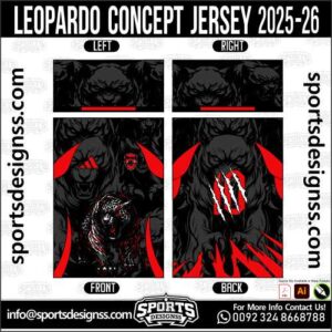 LEOPARDO CONCEPT JERSEY 2025-26, LEOPARDO CONCEPT JERSEY 2025-26. LEOPARDO CONCEPT JERSEY 2025-26, SPORTS DESIGNS CUSTOM SOCCER JERSEY, SPORTS DESIGNS CUSTOM SOCCER JERSEY SHIRT VECTOR, LEOPARDO CONCEPT JERSEY 2025-26. Sublimation Football Shirt Pattern, Soccer JERSEY Printing Files, Football Shirt Ai Files, Football Shirt Vector, Football Kit Vector, Sublimation Soccer JERSEY Printing Files, Print Ready Football Shirt CDR and Ai Files, Soccer JERSEY Design for Sublimation, LEOPARDO CONCEPT JERSEY 2025-26. This JERSEY is Available in PDF, Ai & CDR Format