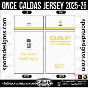 ONCE CALDAS JERSEY 2025-26, ONCE CALDAS JERSEY 2025-26. ONCE CALDAS JERSEY 2025-26, SPORTS DESIGNS CUSTOM SOCCER JERSEY, SPORTS DESIGNS CUSTOM SOCCER JERSEY SHIRT VECTOR, ONCE CALDAS JERSEY 2025-26. Sublimation Football Shirt Pattern, Soccer JERSEY Printing Files, Football Shirt Ai Files, Football Shirt Vector, Football Kit Vector, Sublimation Soccer JERSEY Printing Files, Print Ready Football Shirt CDR and Ai Files, Soccer JERSEY Design for Sublimation, ONCE CALDAS JERSEY 2025-26. This JERSEY is Available in PDF, Ai & CDR Format