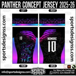 PANTHER CONCEPT JERSEY 2025-26, PANTHER CONCEPT JERSEY 2025-26. PANTHER CONCEPT JERSEY 2025-26, SPORTS DESIGNS CUSTOM SOCCER JERSEY, SPORTS DESIGNS CUSTOM SOCCER JERSEY SHIRT VECTOR, PANTHER CONCEPT JERSEY 2025-26. Sublimation Football Shirt Pattern, Soccer JERSEY Printing Files, Football Shirt Ai Files, Football Shirt Vector, Football Kit Vector, Sublimation Soccer JERSEY Printing Files, Print Ready Football Shirt CDR and Ai Files, Soccer JERSEY Design for Sublimation, PANTHER CONCEPT JERSEY 2025-26. This JERSEY is Available in PDF, Ai & CDR Format