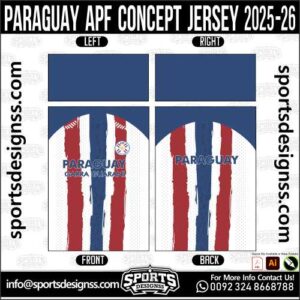 PARAGUAY APF CONCEPT JERSEY 2025-26, PARAGUAY APF CONCEPT JERSEY 2025-26. PARAGUAY APF CONCEPT JERSEY 2025-26, SPORTS DESIGNS CUSTOM SOCCER JERSEY, SPORTS DESIGNS CUSTOM SOCCER JERSEY SHIRT VECTOR, PARAGUAY APF CONCEPT JERSEY 2025-26. Sublimation Football Shirt Pattern, Soccer JERSEY Printing Files, Football Shirt Ai Files, Football Shirt Vector, Football Kit Vector, Sublimation Soccer JERSEY Printing Files, Print Ready Football Shirt CDR and Ai Files, Soccer JERSEY Design for Sublimation, PARAGUAY APF CONCEPT JERSEY 2025-26. This JERSEY is Available in PDF, Ai & CDR Format