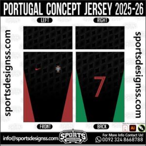 PORTUGAL CONCEPT JERSEY 2025-26, PORTUGAL CONCEPT JERSEY 2025-26. PORTUGAL CONCEPT JERSEY 2025-26, SPORTS DESIGNS CUSTOM SOCCER JERSEY, SPORTS DESIGNS CUSTOM SOCCER JERSEY SHIRT VECTOR, PORTUGAL CONCEPT JERSEY 2025-26. Sublimation Football Shirt Pattern, Soccer JERSEY Printing Files, Football Shirt Ai Files, Football Shirt Vector, Football Kit Vector, Sublimation Soccer JERSEY Printing Files, Print Ready Football Shirt CDR and Ai Files, Soccer JERSEY Design for Sublimation, PORTUGAL CONCEPT JERSEY 2025-26. This JERSEY is Available in PDF, Ai & CDR Format