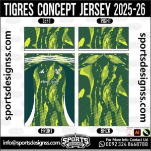 TIGRES CONCEPT JERSEY 2025-26, TIGRES CONCEPT JERSEY 2025-26. TIGRES CONCEPT JERSEY 2025-26, SPORTS DESIGNS CUSTOM SOCCER JERSEY, SPORTS DESIGNS CUSTOM SOCCER JERSEY SHIRT VECTOR, TIGRES CONCEPT JERSEY 2025-26. Sublimation Football Shirt Pattern, Soccer JERSEY Printing Files, Football Shirt Ai Files, Football Shirt Vector, Football Kit Vector, Sublimation Soccer JERSEY Printing Files, Print Ready Football Shirt CDR and Ai Files, Soccer JERSEY Design for Sublimation, TIGRES CONCEPT JERSEY 2025-26. This JERSEY is Available in PDF, Ai & CDR Format