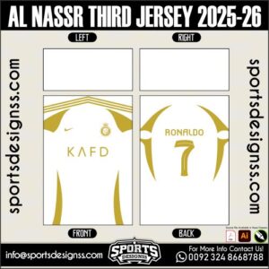 AL NASSR THIRD JERSEY 2025-26. AL NASSR THIRD JERSEY 2025-26, AL NASSR THIRD JERSEY 2025-26.AL NASSR THIRD JERSEY 2025-26, AL NASSR THIRD JERSEY 2025-26, AL NASSR THIRD JERSEY 2025-26 SHIRT VECTOR, NEW AL NASSR THIRD JERSEY 2025-26 2022/23. Sublimation Football Shirt Pattern, Soccer JERSEY Printing Files, Football Shirt Ai Files, Football Shirt Vector, Football Kit Vector, Sublimation Soccer JERSEY Printing Files,