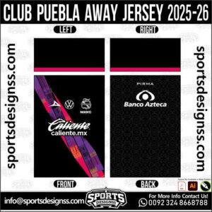 CLUB PUEBLA AWAY JERSEY 2025-26. CLUB PUEBLA AWAY JERSEY 2025-26, CLUB PUEBLA AWAY JERSEY 2025-26.CLUB PUEBLA AWAY JERSEY 2025-26, CLUB PUEBLA AWAY JERSEY 2025-26, CLUB PUEBLA AWAY JERSEY 2025-26 SHIRT VECTOR, NEW CLUB PUEBLA AWAY JERSEY 2025-26 2022/23. Sublimation Football Shirt Pattern, Soccer JERSEY Printing Files, Football Shirt Ai Files, Football Shirt Vector, Football Kit Vector, Sublimation Soccer JERSEY Printing Files,