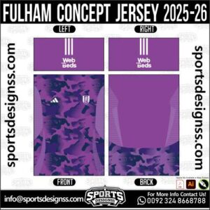 FULHAM CONCEPT JERSEY 2025-26. FULHAM CONCEPT JERSEY 2025-26, FULHAM CONCEPT JERSEY 2025-26.FULHAM CONCEPT JERSEY 2025-26, FULHAM CONCEPT JERSEY 2025-26, FULHAM CONCEPT JERSEY 2025-26 SHIRT VECTOR, NEW FULHAM CONCEPT JERSEY 2025-26 2022/23. Sublimation Football Shirt Pattern, Soccer JERSEY Printing Files, Football Shirt Ai Files, Football Shirt Vector, Football Kit Vector, Sublimation Soccer JERSEY Printing Files,