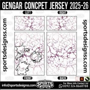 GENGAR CONCPET JERSEY 2025-26. GENGAR CONCPET JERSEY 2025-26, GENGAR CONCPET JERSEY 2025-26.GENGAR CONCPET JERSEY 2025-26, GENGAR CONCPET JERSEY 2025-26, GENGAR CONCPET JERSEY 2025-26 SHIRT VECTOR, NEW GENGAR CONCPET JERSEY 2025-26 2022/23. Sublimation Football Shirt Pattern, Soccer JERSEY Printing Files, Football Shirt Ai Files, Football Shirt Vector, Football Kit Vector, Sublimation Soccer JERSEY Printing Files,