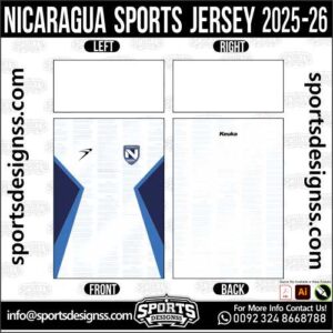 NICARAGUA SPORTS JERSEY 2025-26. NICARAGUA SPORTS JERSEY 2025-26, NICARAGUA SPORTS JERSEY 2025-26.NICARAGUA SPORTS JERSEY 2025-26, NICARAGUA SPORTS JERSEY 2025-26, NICARAGUA SPORTS JERSEY 2025-26 SHIRT VECTOR, NEW NICARAGUA SPORTS JERSEY 2025-26 2022/23. Sublimation Football Shirt Pattern, Soccer JERSEY Printing Files, Football Shirt Ai Files, Football Shirt Vector, Football Kit Vector, Sublimation Soccer JERSEY Printing Files,