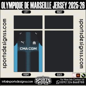 OLYMPIQUE DE MARSEILLE JERSEY 2025-26. OLYMPIQUE DE MARSEILLE JERSEY 2025-26, OLYMPIQUE DE MARSEILLE JERSEY 2025-26.OLYMPIQUE DE MARSEILLE JERSEY 2025-26, OLYMPIQUE DE MARSEILLE JERSEY 2025-26, OLYMPIQUE DE MARSEILLE JERSEY 2025-26 SHIRT VECTOR, NEW OLYMPIQUE DE MARSEILLE JERSEY 2025-26 2022/23. Sublimation Football Shirt Pattern, Soccer JERSEY Printing Files, Football Shirt Ai Files, Football Shirt Vector, Football Kit Vector, Sublimation Soccer JERSEY Printing Files,