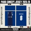 PARIS CONCEPT JERSEY 2025-26. PARIS CONCEPT JERSEY 2025-26, PARIS CONCEPT JERSEY 2025-26.PARIS CONCEPT JERSEY 2025-26, PARIS CONCEPT JERSEY 2025-26, PARIS CONCEPT JERSEY 2025-26 SHIRT VECTOR, NEW PARIS CONCEPT JERSEY 2025-26 2022/23. Sublimation Football Shirt Pattern, Soccer JERSEY Printing Files, Football Shirt Ai Files, Football Shirt Vector, Football Kit Vector, Sublimation Soccer JERSEY Printing Files,