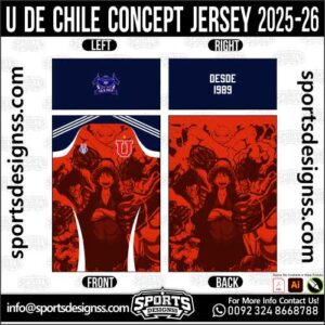 U DE CHILE CONCEPT JERSEY 2025-26. U DE CHILE CONCEPT JERSEY 2025-26, U DE CHILE CONCEPT JERSEY 2025-26.U DE CHILE CONCEPT JERSEY 2025-26, U DE CHILE CONCEPT JERSEY 2025-26, U DE CHILE CONCEPT JERSEY 2025-26 SHIRT VECTOR, NEW U DE CHILE CONCEPT JERSEY 2025-26 2022/23. Sublimation Football Shirt Pattern, Soccer JERSEY Printing Files, Football Shirt Ai Files, Football Shirt Vector, Football Kit Vector, Sublimation Soccer JERSEY Printing Files,