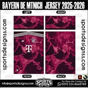 BAYERN DE MTNICH JERSEY 2025-2026. BAYERN DE MTNICH JERSEY 2025-2026, BAYERN DE MTNICH JERSEY 2025-2026.BAYERN DE MTNICH JERSEY 2025-2026, BAYERN DE MTNICH JERSEY 2025-2026, BAYERN DE MTNICH JERSEY 2025-2026 SHIRT VECTOR, NEW BAYERN DE MTNICH JERSEY 2025-2026 2022/23. Sublimation Football Shirt Pattern, Soccer JERSEY Printing Files, Football Shirt Ai Files, Football Shirt Vector, Football Kit Vector, Sublimation Soccer JERSEY Printing Files,