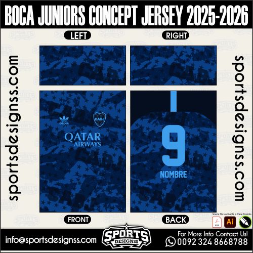 BOCA JUNIORS CONCEPT JERSEY 2025-2026. BOCA JUNIORS CONCEPT JERSEY 2025-2026, BOCA JUNIORS CONCEPT JERSEY 2025-2026.BOCA JUNIORS CONCEPT JERSEY 2025-2026, BOCA JUNIORS CONCEPT JERSEY 2025-2026, BOCA JUNIORS CONCEPT JERSEY 2025-2026 SHIRT VECTOR, NEW BOCA JUNIORS CONCEPT JERSEY 2025-2026 2022/23. Sublimation Football Shirt Pattern, Soccer JERSEY Printing Files, Football Shirt Ai Files, Football Shirt Vector, Football Kit Vector, Sublimation Soccer JERSEY Printing Files,