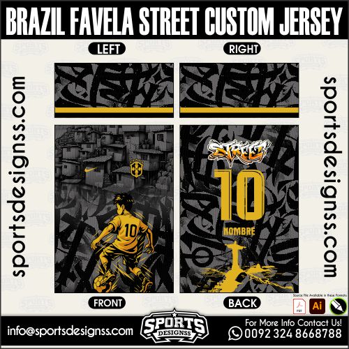 BRAZIL FAVELA STREET CUSTOM JERSEY. BRAZIL FAVELA STREET CUSTOM JERSEY, BRAZIL FAVELA STREET CUSTOM JERSEY.BRAZIL FAVELA STREET CUSTOM JERSEY, BRAZIL FAVELA STREET CUSTOM JERSEY, BRAZIL FAVELA STREET CUSTOM JERSEY SHIRT VECTOR, NEW BRAZIL FAVELA STREET CUSTOM JERSEY 2022/23. Sublimation Football Shirt Pattern, Soccer JERSEY Printing Files, Football Shirt Ai Files, Football Shirt Vector, Football Kit Vector, Sublimation Soccer JERSEY Printing Files,