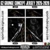 G2 GRUNGE CONCEPT JERSEY 2025-2026. G2 GRUNGE CONCEPT JERSEY 2025-2026, G2 GRUNGE CONCEPT JERSEY 2025-2026.G2 GRUNGE CONCEPT JERSEY 2025-2026, G2 GRUNGE CONCEPT JERSEY 2025-2026, G2 GRUNGE CONCEPT JERSEY 2025-2026 SHIRT VECTOR, NEW G2 GRUNGE CONCEPT JERSEY 2025-2026 2022/23. Sublimation Football Shirt Pattern, Soccer JERSEY Printing Files, Football Shirt Ai Files, Football Shirt Vector, Football Kit Vector, Sublimation Soccer JERSEY Printing Files,