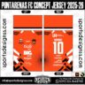 PUNTARENAS FC CONCEPT JERSEY 2025-26 - Sports Designss