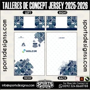 TALLERES DE CONCEPT JERSEY 2025-2026. TALLERES DE CONCEPT JERSEY 2025-2026, TALLERES DE CONCEPT JERSEY 2025-2026.TALLERES DE CONCEPT JERSEY 2025-2026, TALLERES DE CONCEPT JERSEY 2025-2026, TALLERES DE CONCEPT JERSEY 2025-2026 SHIRT VECTOR, NEW TALLERES DE CONCEPT JERSEY 2025-2026 2022/23. Sublimation Football Shirt Pattern, Soccer JERSEY Printing Files, Football Shirt Ai Files, Football Shirt Vector, Football Kit Vector, Sublimation Soccer JERSEY Printing Files,