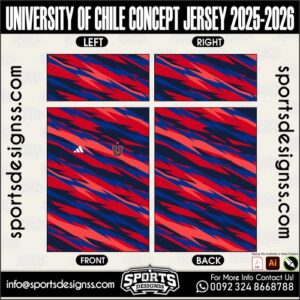UNIVERSITY OF CHILE CONCEPT JERSEY 2025-2026. UNIVERSITY OF CHILE CONCEPT JERSEY 2025-2026, UNIVERSITY OF CHILE CONCEPT JERSEY 2025-2026.UNIVERSITY OF CHILE CONCEPT JERSEY 2025-2026, UNIVERSITY OF CHILE CONCEPT JERSEY 2025-2026, UNIVERSITY OF CHILE CONCEPT JERSEY 2025-2026 SHIRT VECTOR, NEW UNIVERSITY OF CHILE CONCEPT JERSEY 2025-2026 2022/23. Sublimation Football Shirt Pattern, Soccer JERSEY Printing Files, Football Shirt Ai Files, Football Shirt Vector, Football Kit Vector, Sublimation Soccer JERSEY Printing Files,