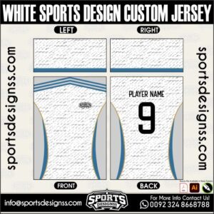WHITE SPORTS DESIGN CUSTOM JERSEY. WHITE SPORTS DESIGN CUSTOM JERSEY, WHITE SPORTS DESIGN CUSTOM JERSEY.WHITE SPORTS DESIGN CUSTOM JERSEY, WHITE SPORTS DESIGN CUSTOM JERSEY, WHITE SPORTS DESIGN CUSTOM JERSEY SHIRT VECTOR, NEW WHITE SPORTS DESIGN CUSTOM JERSEY 2022/23. Sublimation Football Shirt Pattern, Soccer JERSEY Printing Files, Football Shirt Ai Files, Football Shirt Vector, Football Kit Vector, Sublimation Soccer JERSEY Printing Files,