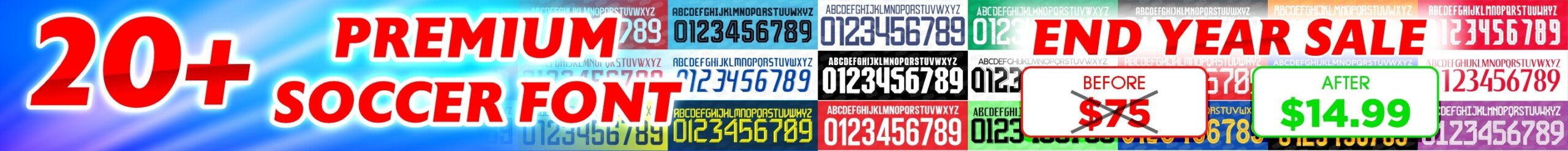 20 Premium Soccer Football Fonts Bundle – Only 14.99 Was 75 scaled