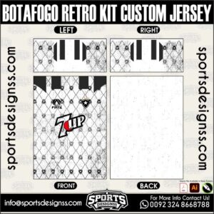 BOTAFOGO RETRO KIT CUSTOM JERSEY, BOTAFOGO RETRO KIT CUSTOM JERSEY. BOTAFOGO RETRO KIT CUSTOM JERSEY, SPORTS DESIGNS CUSTOM SOCCER JERSEY, SPORTS DESIGNS CUSTOM SOCCER JERSEY SHIRT VECTOR, BOTAFOGO RETRO KIT CUSTOM JERSEY. Sublimation Football Shirt Pattern, Soccer JERSEY Printing Files, Football Shirt Ai Files, Football Shirt Vector, Football Kit Vector, Sublimation Soccer JERSEY Printing Files, Print Ready Football Shirt CDR and Ai Files, Soccer JERSEY Design for Sublimation, BOTAFOGO RETRO KIT CUSTOM JERSEY. This JERSEY is Available in PDF, Ai & CDR Format