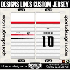 DESIGNS LINES CUSTOM JERSEY, DESIGNS LINES CUSTOM JERSEY. DESIGNS LINES CUSTOM JERSEY, SPORTS DESIGNS CUSTOM SOCCER JERSEY, SPORTS DESIGNS CUSTOM SOCCER JERSEY SHIRT VECTOR, DESIGNS LINES CUSTOM JERSEY. Sublimation Football Shirt Pattern, Soccer JERSEY Printing Files, Football Shirt Ai Files, Football Shirt Vector, Football Kit Vector, Sublimation Soccer JERSEY Printing Files, Print Ready Football Shirt CDR and Ai Files, Soccer JERSEY Design for Sublimation, DESIGNS LINES CUSTOM JERSEY. This JERSEY is Available in PDF, Ai & CDR Format