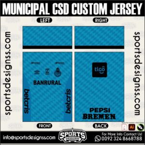 MUNICIPAL CSD CUSTOM JERSEY, MUNICIPAL CSD CUSTOM JERSEY. MUNICIPAL CSD CUSTOM JERSEY, SPORTS DESIGNS CUSTOM SOCCER JERSEY, SPORTS DESIGNS CUSTOM SOCCER JERSEY SHIRT VECTOR, MUNICIPAL CSD CUSTOM JERSEY. Sublimation Football Shirt Pattern, Soccer JERSEY Printing Files, Football Shirt Ai Files, Football Shirt Vector, Football Kit Vector, Sublimation Soccer JERSEY Printing Files, Print Ready Football Shirt CDR and Ai Files, Soccer JERSEY Design for Sublimation, MUNICIPAL CSD CUSTOM JERSEY. This JERSEY is Available in PDF, Ai & CDR Format