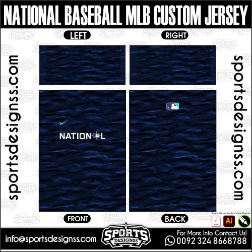 NATIONAL BASEBALL MLB CUSTOM JERSEY, NATIONAL BASEBALL MLB CUSTOM JERSEY. NATIONAL BASEBALL MLB CUSTOM JERSEY, SPORTS DESIGNS CUSTOM SOCCER JERSEY, SPORTS DESIGNS CUSTOM SOCCER JERSEY SHIRT VECTOR, NATIONAL BASEBALL MLB CUSTOM JERSEY. Sublimation Football Shirt Pattern, Soccer JERSEY Printing Files, Football Shirt Ai Files, Football Shirt Vector, Football Kit Vector, Sublimation Soccer JERSEY Printing Files, Print Ready Football Shirt CDR and Ai Files, Soccer JERSEY Design for Sublimation, NATIONAL BASEBALL MLB CUSTOM JERSEY. This JERSEY is Available in PDF, Ai & CDR Format