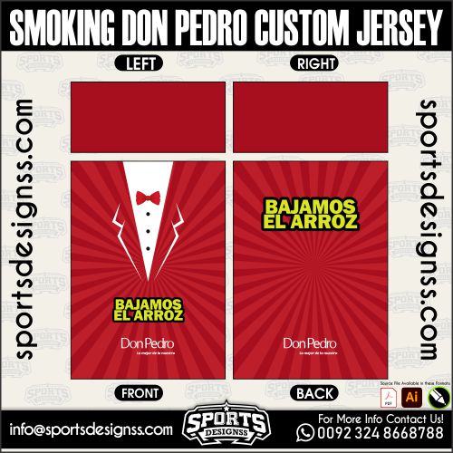 SMOKING DON PEDRO CUSTOM JERSEY, SMOKING DON PEDRO CUSTOM JERSEY. SMOKING DON PEDRO CUSTOM JERSEY, SPORTS DESIGNS CUSTOM SOCCER JERSEY, SPORTS DESIGNS CUSTOM SOCCER JERSEY SHIRT VECTOR, SMOKING DON PEDRO CUSTOM JERSEY. Sublimation Football Shirt Pattern, Soccer JERSEY Printing Files, Football Shirt Ai Files, Football Shirt Vector, Football Kit Vector, Sublimation Soccer JERSEY Printing Files, Print Ready Football Shirt CDR and Ai Files, Soccer JERSEY Design for Sublimation, SMOKING DON PEDRO CUSTOM JERSEY. This JERSEY is Available in PDF, Ai & CDR Format
