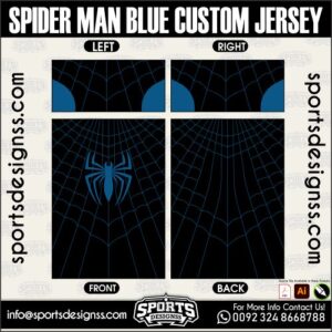 SPIDER MAN BLUE CUSTOM JERSEY, SPIDER MAN BLUE CUSTOM JERSEY. SPIDER MAN BLUE CUSTOM JERSEY, SPORTS DESIGNS CUSTOM SOCCER JERSEY, SPORTS DESIGNS CUSTOM SOCCER JERSEY SHIRT VECTOR, SPIDER MAN BLUE CUSTOM JERSEY. Sublimation Football Shirt Pattern, Soccer JERSEY Printing Files, Football Shirt Ai Files, Football Shirt Vector, Football Kit Vector, Sublimation Soccer JERSEY Printing Files, Print Ready Football Shirt CDR and Ai Files, Soccer JERSEY Design for Sublimation, SPIDER MAN BLUE CUSTOM JERSEY. This JERSEY is Available in PDF, Ai & CDR Format