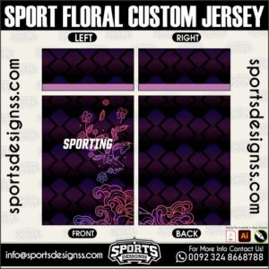 SPORT FLORAL CUSTOM JERSEY, SPORT FLORAL CUSTOM JERSEY. SPORT FLORAL CUSTOM JERSEY, SPORTS DESIGNS CUSTOM SOCCER JERSEY, SPORTS DESIGNS CUSTOM SOCCER JERSEY SHIRT VECTOR, SPORT FLORAL CUSTOM JERSEY. Sublimation Football Shirt Pattern, Soccer JERSEY Printing Files, Football Shirt Ai Files, Football Shirt Vector, Football Kit Vector, Sublimation Soccer JERSEY Printing Files, Print Ready Football Shirt CDR and Ai Files, Soccer JERSEY Design for Sublimation, SPORT FLORAL CUSTOM JERSEY. This JERSEY is Available in PDF, Ai & CDR Format