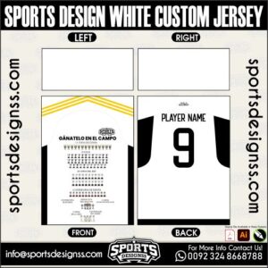 SPORTS DESIGN WHITE CUSTOM JERSEY, SPORTS DESIGN WHITE CUSTOM JERSEY. SPORTS DESIGN WHITE CUSTOM JERSEY, SPORTS DESIGNS CUSTOM SOCCER JERSEY, SPORTS DESIGNS CUSTOM SOCCER JERSEY SHIRT VECTOR, SPORTS DESIGN WHITE CUSTOM JERSEY. Sublimation Football Shirt Pattern, Soccer JERSEY Printing Files, Football Shirt Ai Files, Football Shirt Vector, Football Kit Vector, Sublimation Soccer JERSEY Printing Files, Print Ready Football Shirt CDR and Ai Files, Soccer JERSEY Design for Sublimation, SPORTS DESIGN WHITE CUSTOM JERSEY. This JERSEY is Available in PDF, Ai & CDR Format