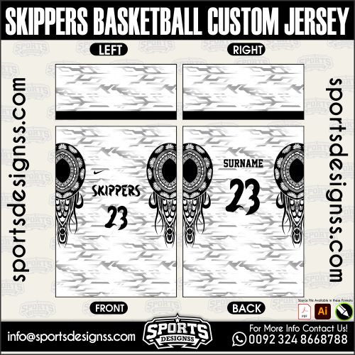 SKIPPERS BASKETBALL CUSTOM JERSEY, SKIPPERS BASKETBALL CUSTOM JERSEY. SKIPPERS BASKETBALL CUSTOM JERSEY, SPORTS DESIGNS CUSTOM SOCCER JERSEY, SPORTS DESIGNS CUSTOM SOCCER JERSEY SHIRT VECTOR, SKIPPERS BASKETBALL CUSTOM JERSEY. Sublimation Football Shirt Pattern, Soccer JERSEY Printing Files, Football Shirt Ai Files, Football Shirt Vector, Football Kit Vector, Sublimation Soccer JERSEY Printing Files, Print Ready Football Shirt CDR and Ai Files, Soccer JERSEY Design for Sublimation, SKIPPERS BASKETBALL CUSTOM JERSEY. This JERSEY is Available in PDF, Ai & CDR Format