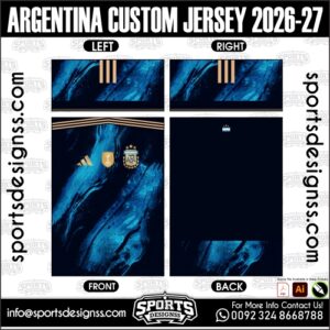 ARGENTINA CUSTOM JERSEY 2026-27. ARGENTINA CUSTOM JERSEY 2026-27, ARGENTINA CUSTOM JERSEY 2026-27.ARGENTINA CUSTOM JERSEY 2026-27, ARGENTINA CUSTOM JERSEY 2026-27, ARGENTINA CUSTOM JERSEY 2026-27 SHIRT VECTOR, NEW ARGENTINA CUSTOM JERSEY 2026-27 2022/23. Sublimation Football Shirt Pattern, Soccer JERSEY Printing Files, Football Shirt Ai Files, Football Shirt Vector, Football Kit Vector, Sublimation Soccer JERSEY Printing Files,