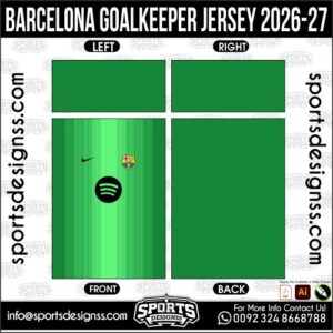 BARCELONA GOALKEEPER JERSEY 2026-27. BARCELONA GOALKEEPER JERSEY 2026-27, BARCELONA GOALKEEPER JERSEY 2026-27.BARCELONA GOALKEEPER JERSEY 2026-27, BARCELONA GOALKEEPER JERSEY 2026-27, BARCELONA GOALKEEPER JERSEY 2026-27 SHIRT VECTOR, NEW BARCELONA GOALKEEPER JERSEY 2026-27 2022/23. Sublimation Football Shirt Pattern, Soccer JERSEY Printing Files, Football Shirt Ai Files, Football Shirt Vector, Football Kit Vector, Sublimation Soccer JERSEY Printing Files,