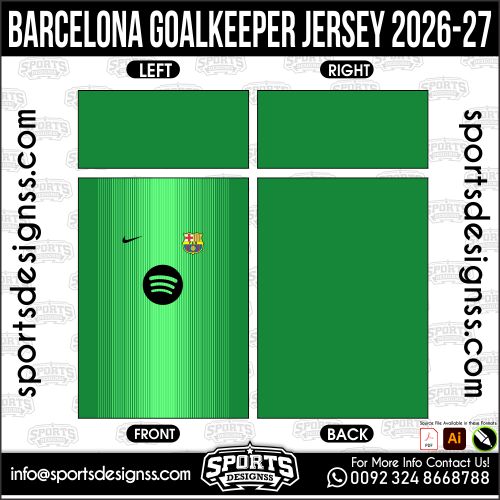 BARCELONA GOALKEEPER JERSEY 2026-27. BARCELONA GOALKEEPER JERSEY 2026-27, BARCELONA GOALKEEPER JERSEY 2026-27.BARCELONA GOALKEEPER JERSEY 2026-27, BARCELONA GOALKEEPER JERSEY 2026-27, BARCELONA GOALKEEPER JERSEY 2026-27 SHIRT VECTOR, NEW BARCELONA GOALKEEPER JERSEY 2026-27 2022/23. Sublimation Football Shirt Pattern, Soccer JERSEY Printing Files, Football Shirt Ai Files, Football Shirt Vector, Football Kit Vector, Sublimation Soccer JERSEY Printing Files,