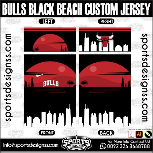 BULLS BLACK BEACH CUSTOM JERSEY. BULLS BLACK BEACH CUSTOM JERSEY, BULLS BLACK BEACH CUSTOM JERSEY.BULLS BLACK BEACH CUSTOM JERSEY, BULLS BLACK BEACH CUSTOM JERSEY, BULLS BLACK BEACH CUSTOM JERSEY SHIRT VECTOR, NEW BULLS BLACK BEACH CUSTOM JERSEY 2022/23. Sublimation Football Shirt Pattern, Soccer JERSEY Printing Files, Football Shirt Ai Files, Football Shirt Vector, Football Kit Vector, Sublimation Soccer JERSEY Printing Files,