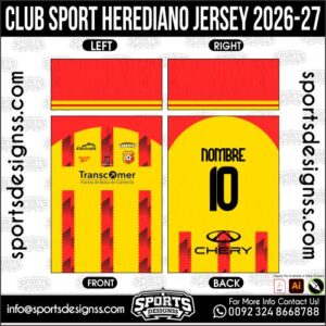 CLUB SPORT HEREDIANO JERSEY 2026-27. CLUB SPORT HEREDIANO JERSEY 2026-27, CLUB SPORT HEREDIANO JERSEY 2026-27.CLUB SPORT HEREDIANO JERSEY 2026-27, CLUB SPORT HEREDIANO JERSEY 2026-27, CLUB SPORT HEREDIANO JERSEY 2026-27 SHIRT VECTOR, NEW CLUB SPORT HEREDIANO JERSEY 2026-27 2022/23. Sublimation Football Shirt Pattern, Soccer JERSEY Printing Files, Football Shirt Ai Files, Football Shirt Vector, Football Kit Vector, Sublimation Soccer JERSEY Printing Files,