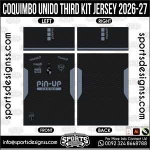 COQUIMBO UNIDO THIRD KIT JERSEY 2026-27. COQUIMBO UNIDO THIRD KIT JERSEY 2026-27, COQUIMBO UNIDO THIRD KIT JERSEY 2026-27.COQUIMBO UNIDO THIRD KIT JERSEY 2026-27, COQUIMBO UNIDO THIRD KIT JERSEY 2026-27, COQUIMBO UNIDO THIRD KIT JERSEY 2026-27 SHIRT VECTOR, NEW COQUIMBO UNIDO THIRD KIT JERSEY 2026-27 2022/23. Sublimation Football Shirt Pattern, Soccer JERSEY Printing Files, Football Shirt Ai Files, Football Shirt Vector, Football Kit Vector, Sublimation Soccer JERSEY Printing Files,